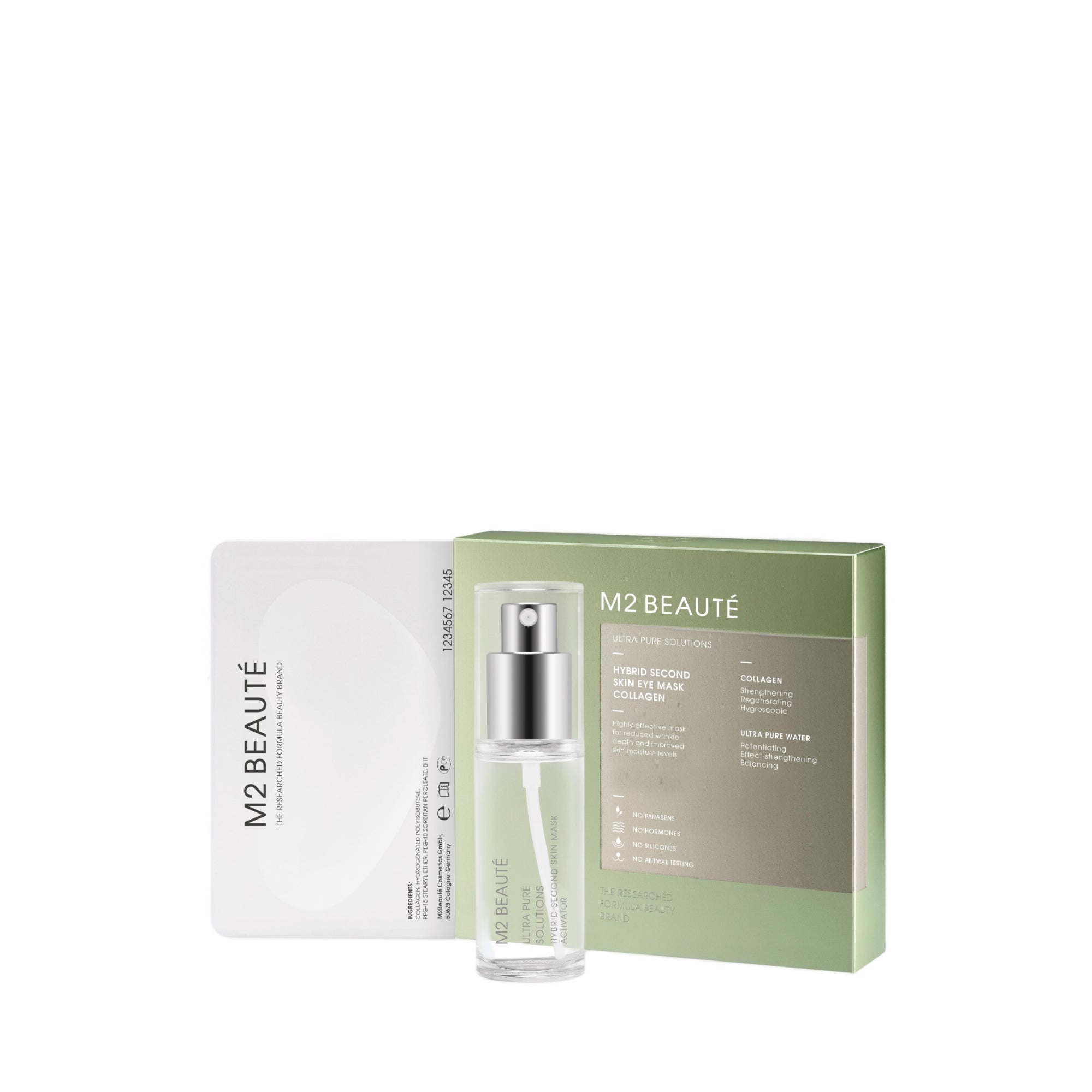 Hybrid Second Skin Eye Mask Collagen