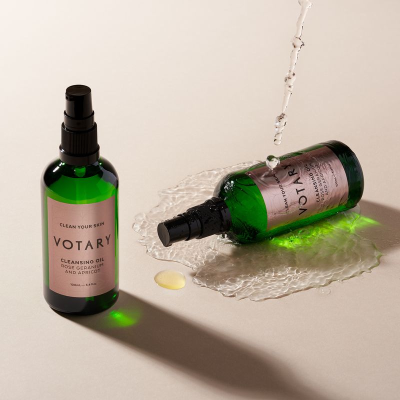 Cleansing Oil, Rose Geranium & Apricot
