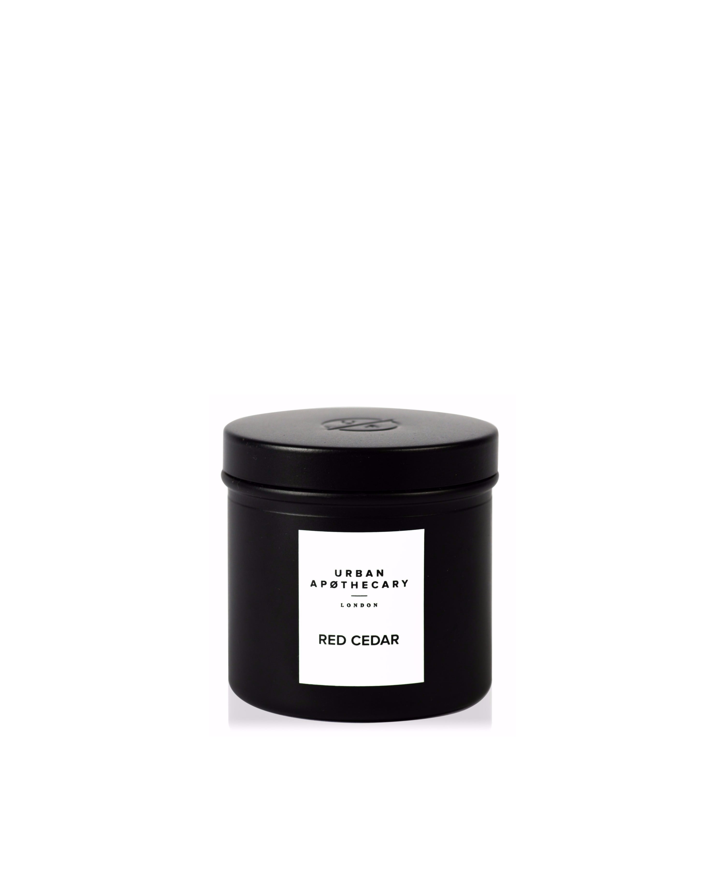 URBAN APOTHECARY Red Cedar Luxury Iron Travel Candle 175 g