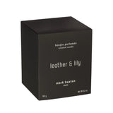 Leather & Lily Candle