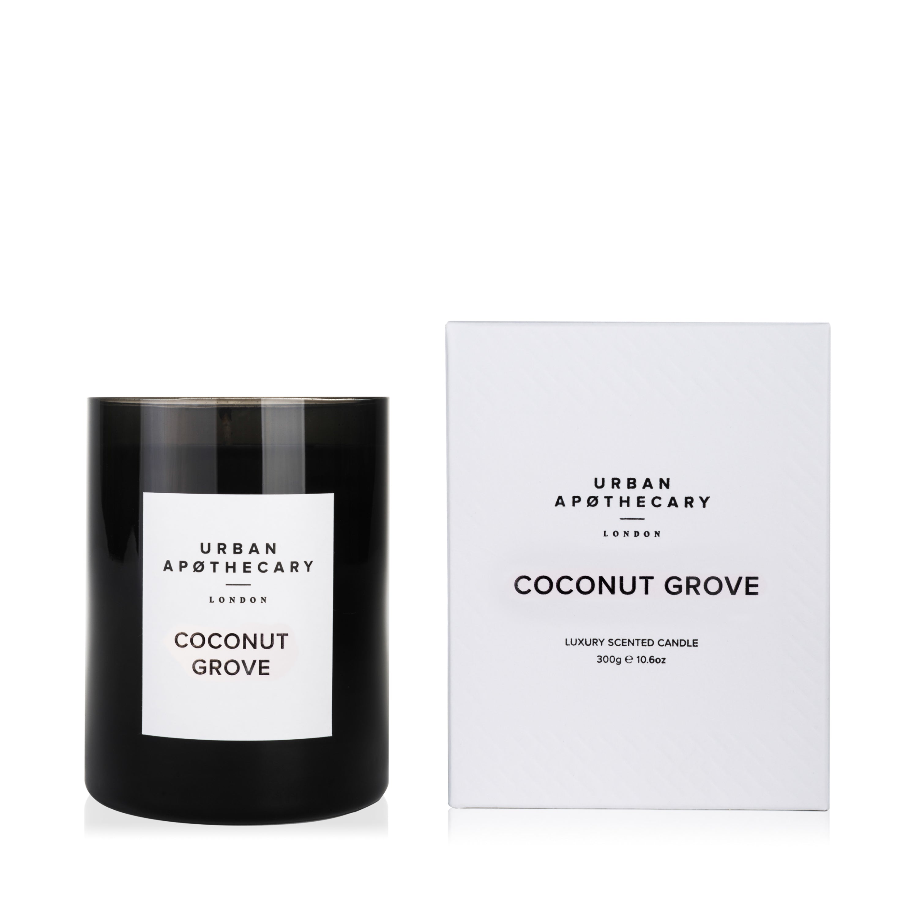 URBAN APOTHECARY Coconut Grove Luxury Glass Candle 300 g