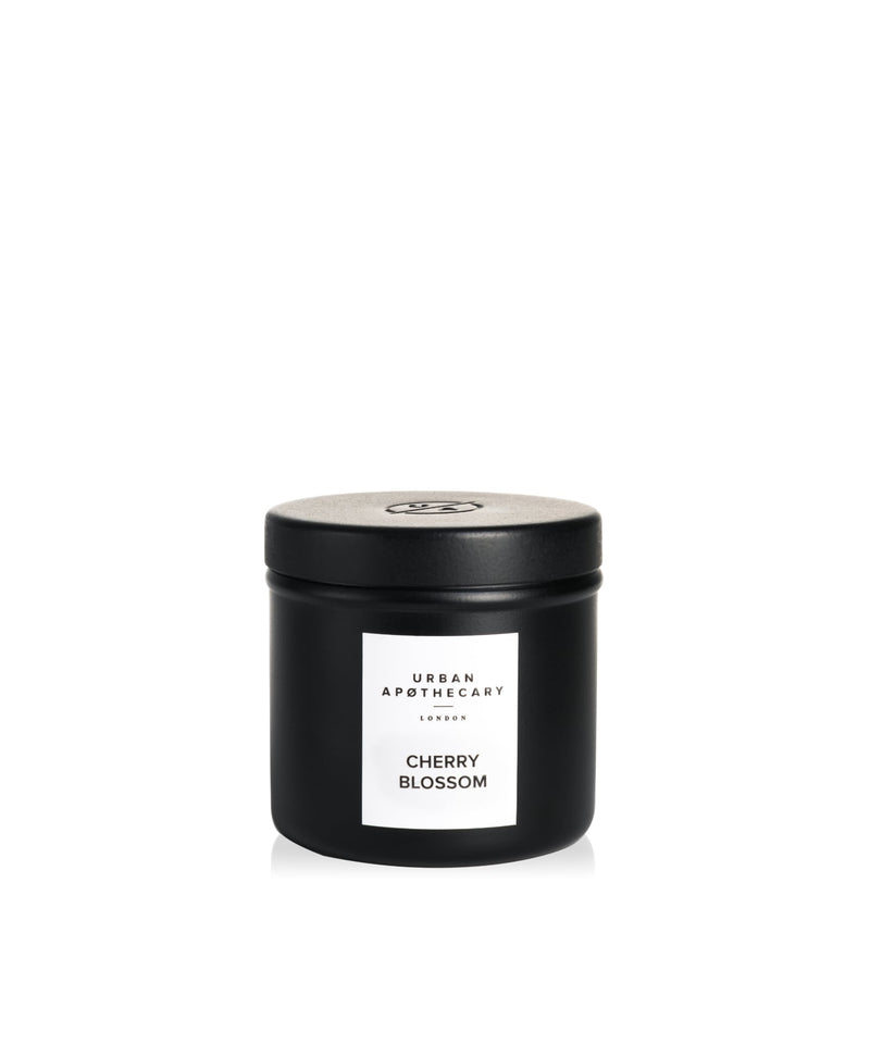 URBAN APOTHECARY Cherry Blossom Luxury Iron Travel Candle 175 g
