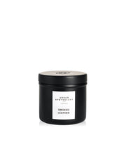 URBAN APOTHECARY Smoked Leather Luxury Iron Travel Candle 175 g