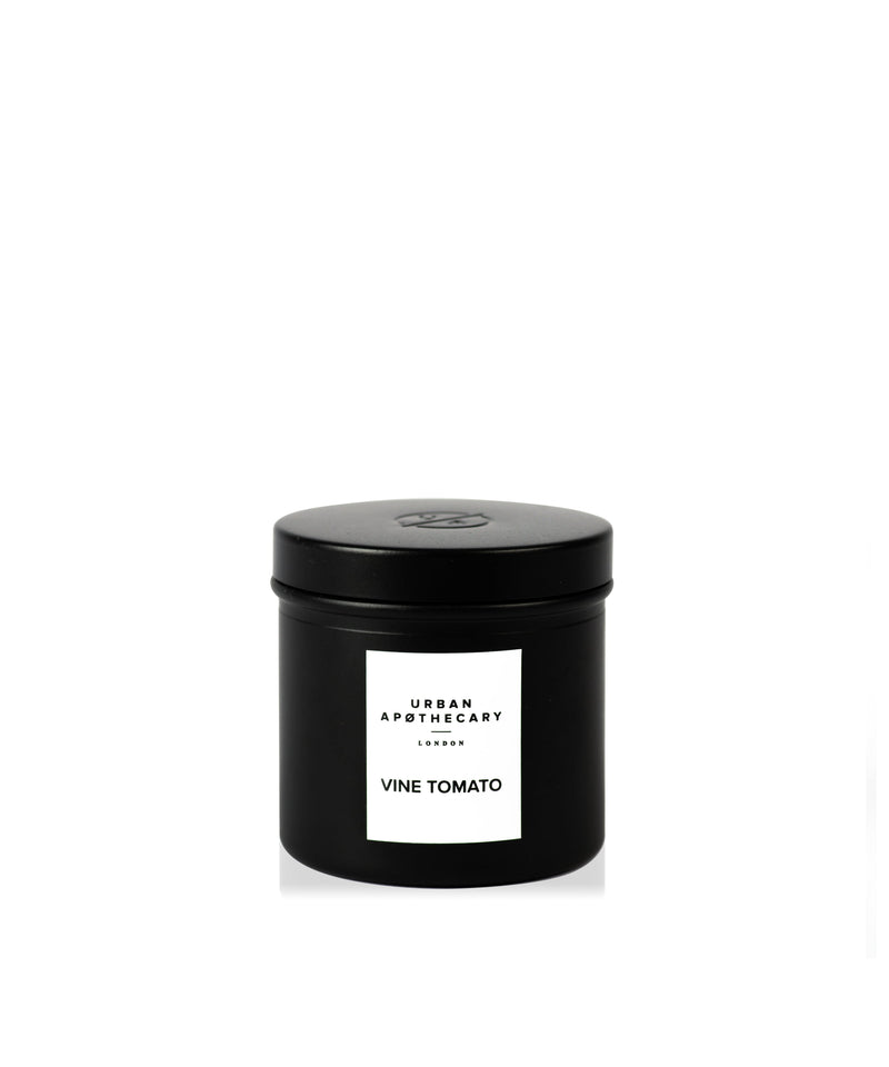 URBAN APOTHECARY Vine Tomato Luxury Iron Travel Candle 175 g